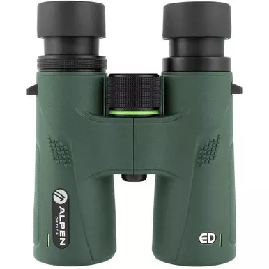 Alpen Optics 917 Chisos Binoculars, 10x42mm, ED Glass, Green