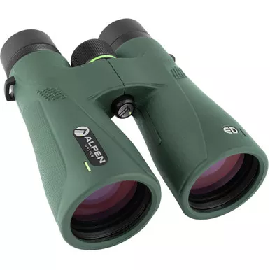 Alpen Optics 918 Chisos Binoculars, 10x50, Green