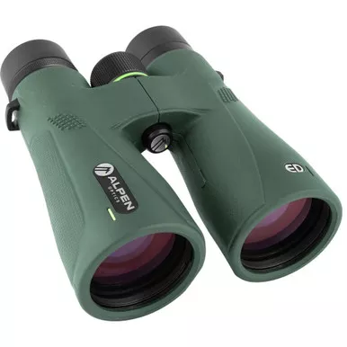 Alpen Optics 919 Chisos Binoculars, 12x50, Green