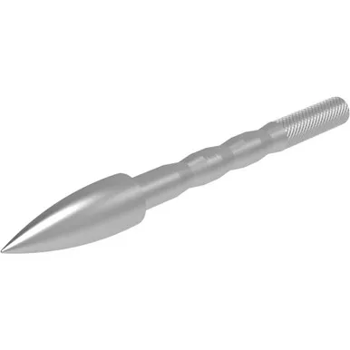 Altra AA-PT-00004 Glue-In Point, .166, 80 Grain, 350-400 Spine, Silver, 12 Pack