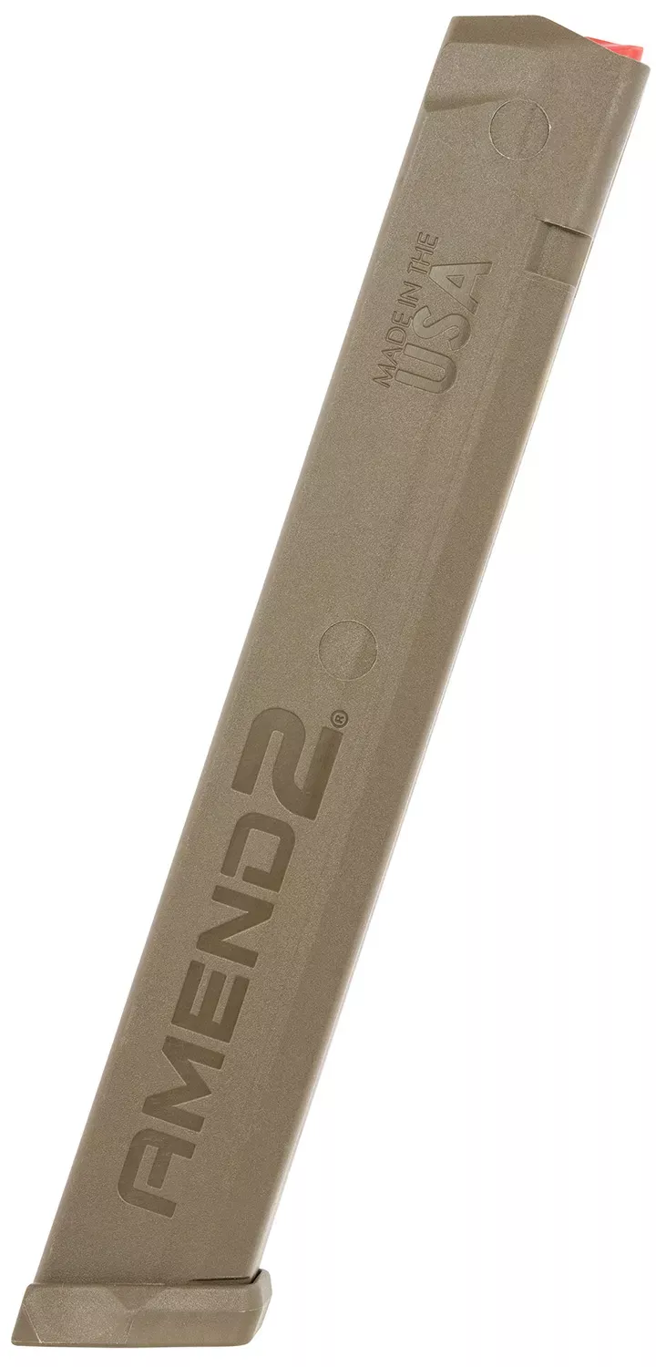 Amend2 A2-Stick 34rd 9mm Luger Compatible w/Glock Flat Dark Earth Polymer