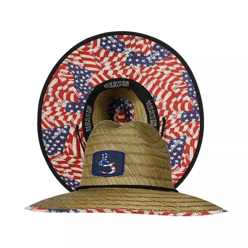 American Straw Hat|Natural-lifeguard|M/L&L/XL