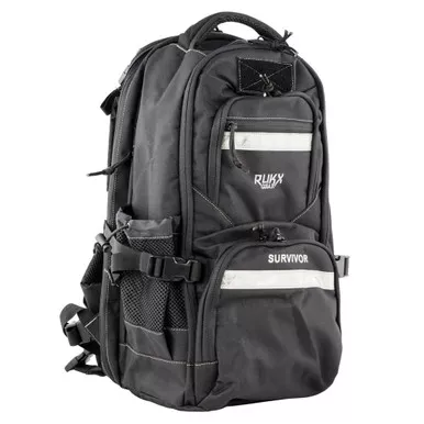 AMERICAN TACTICAL IMPORTS RUKX Gear Survivor Black Backpack (ATICTSURB)