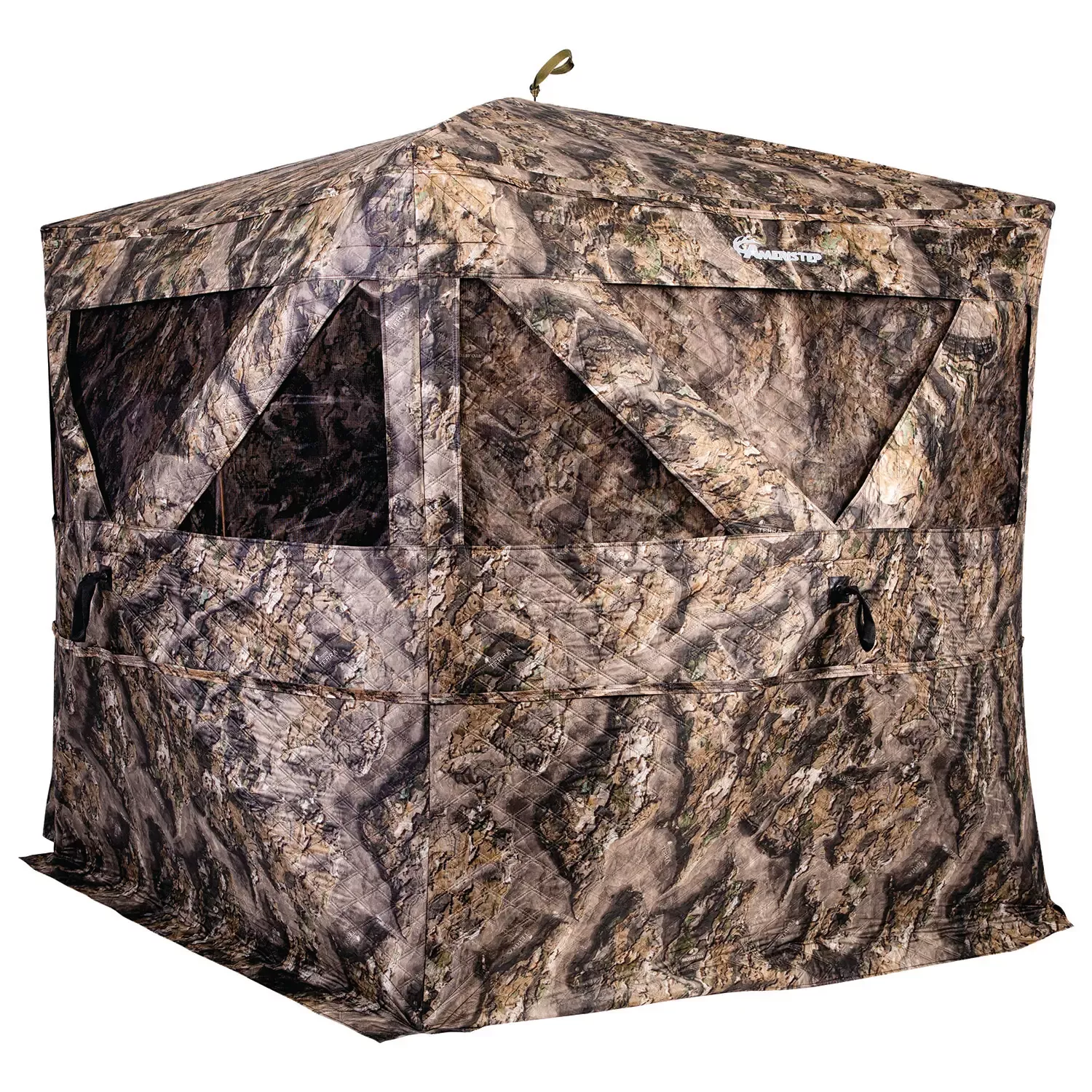 Ameristep Pro-Series Thermal Blind Pentagon Mossy Oaks Elements Terra 300 Durashell+ 70″ High 74″ Wide