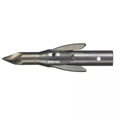 AMS P907 AnKor QT Bowfishing Point with AMS Cyclone Tip, 2 Inches, Silver