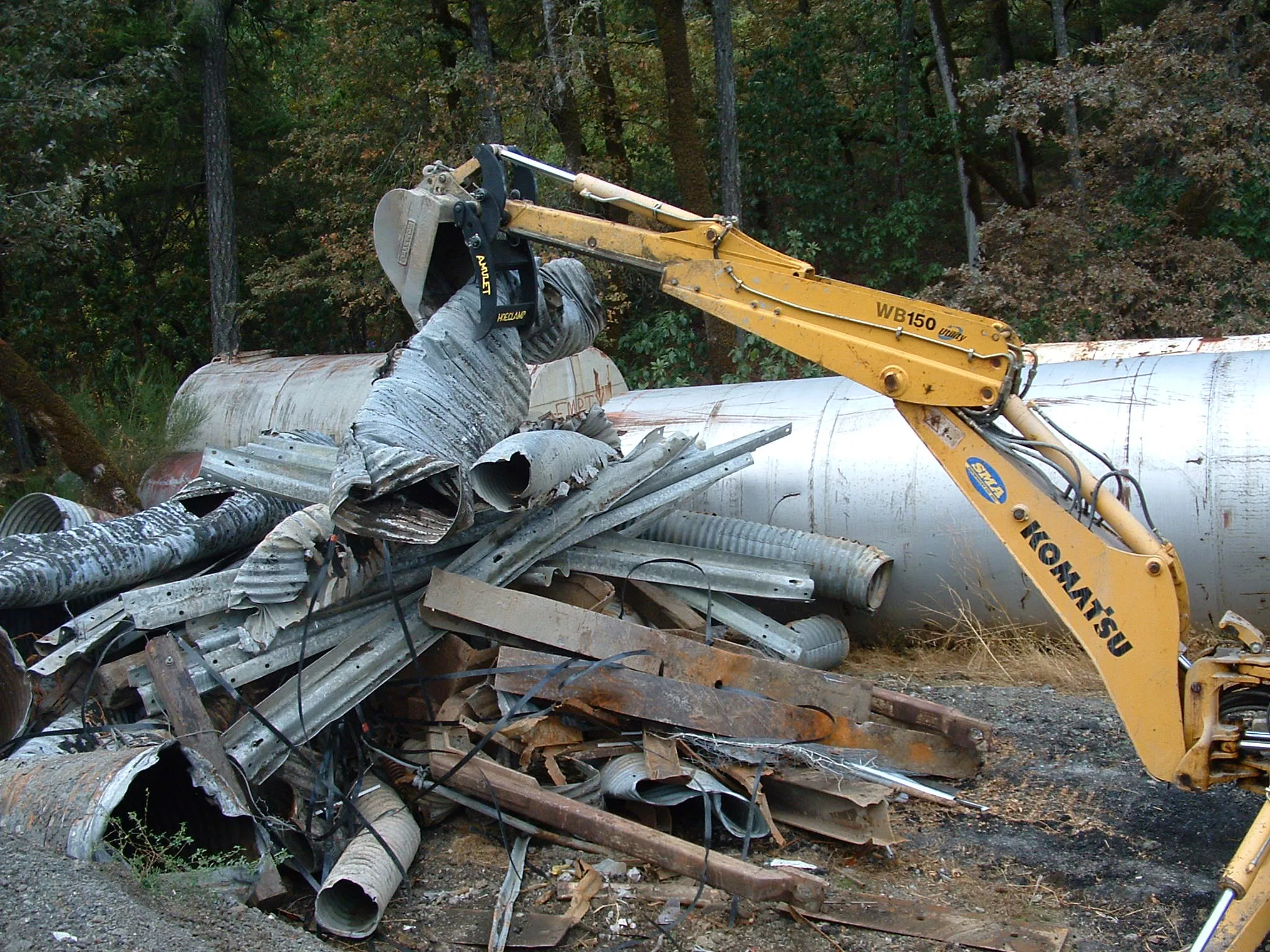 Amulet HOECLAMP Mechanical Full-Motion Thumb | Model CH150 | 1.25″ Arm | Machine Size 14-24 Tons | For Excavator & Backhoe