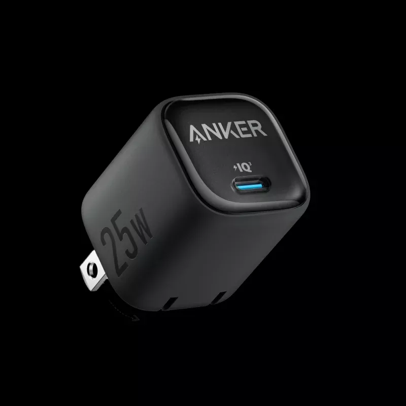 Anker Charger (25W, Compact)|Black&White&Misty Blue&Light Purple