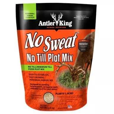 Antler King AKNS No Sweat No Till Seed for 1/4 Acre Plot, Black