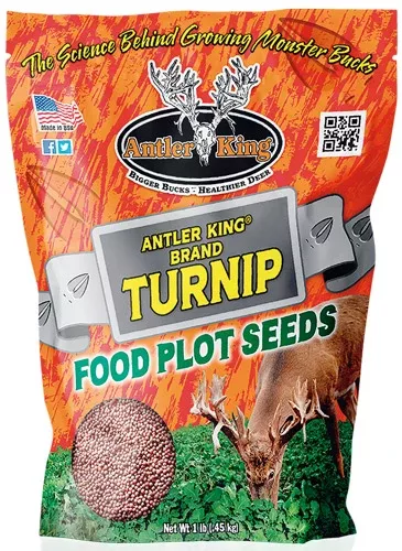 Antler King Turnips 1# Bag – Annual 1/8 Acre