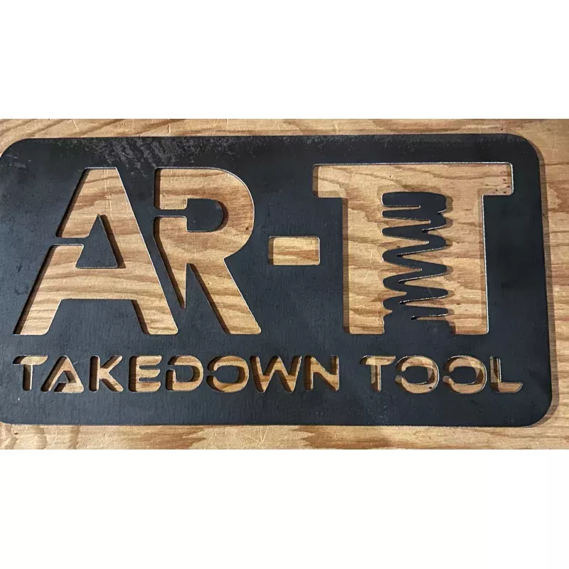 The AR-TT- THE AR-TAKEDOWN TOOL License plate, wall sign or plaque