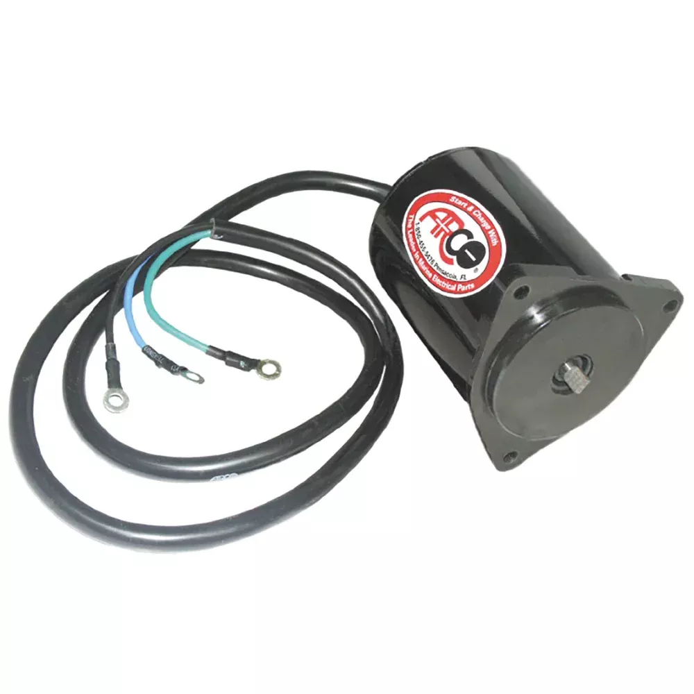 ARCO Marine Original Equipment Quality Replacement Tilt Trim Motor f/Early Model Yamaha – 3 Wire, 3-Bolt Mount