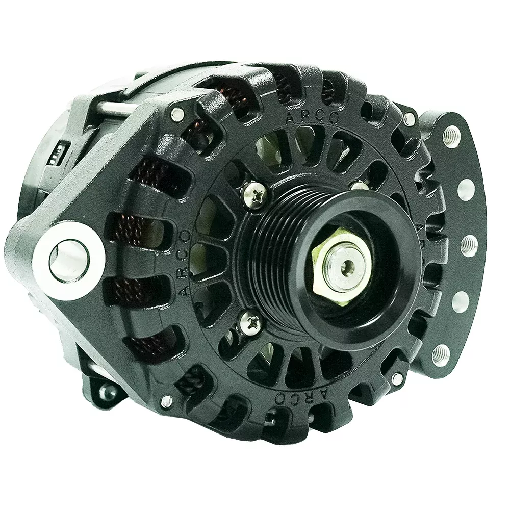 ARCO Marine Zeus A225S 1″-2″ Single Foot Alternator w/Isolated Ground & Regulator – 4016