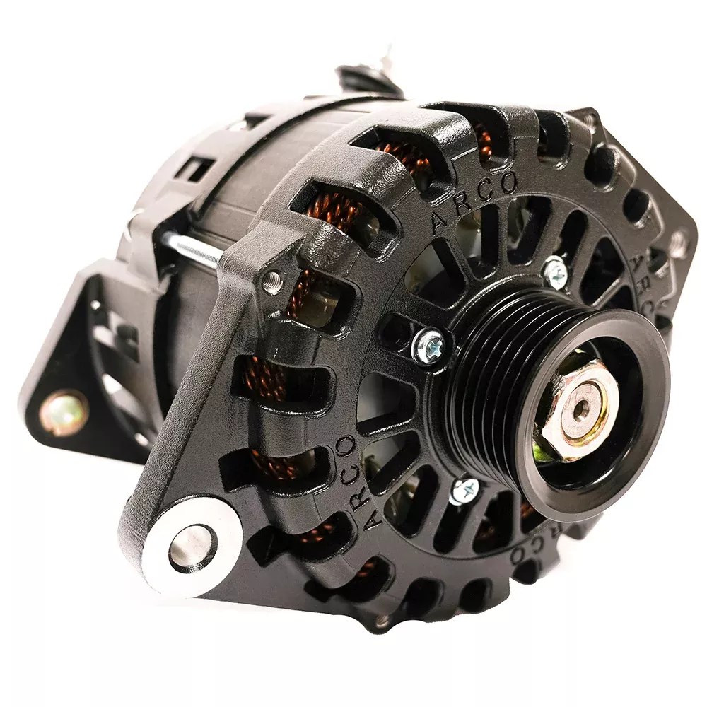 ARCO Marine Zeus A275L J-180 4″ Alternator with Regulator – 4024