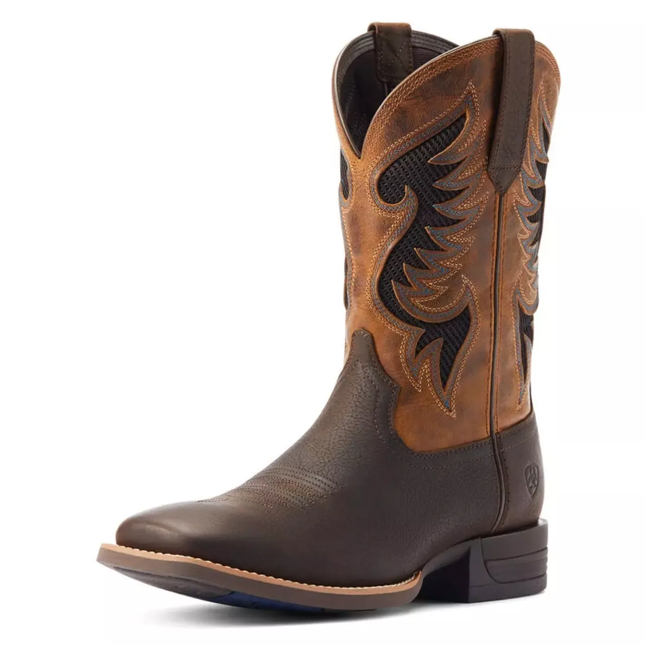 Ariat Men’s Cowpuncher VentTEK Dark Brown Western Boots