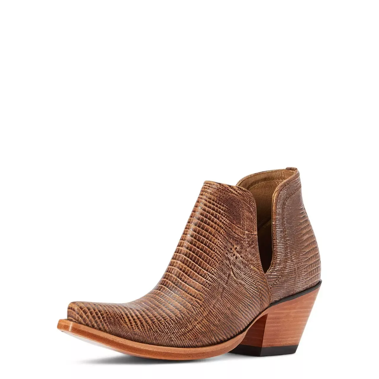 Ariat Women’s Dixon Brown Lizzard Print Western Boots