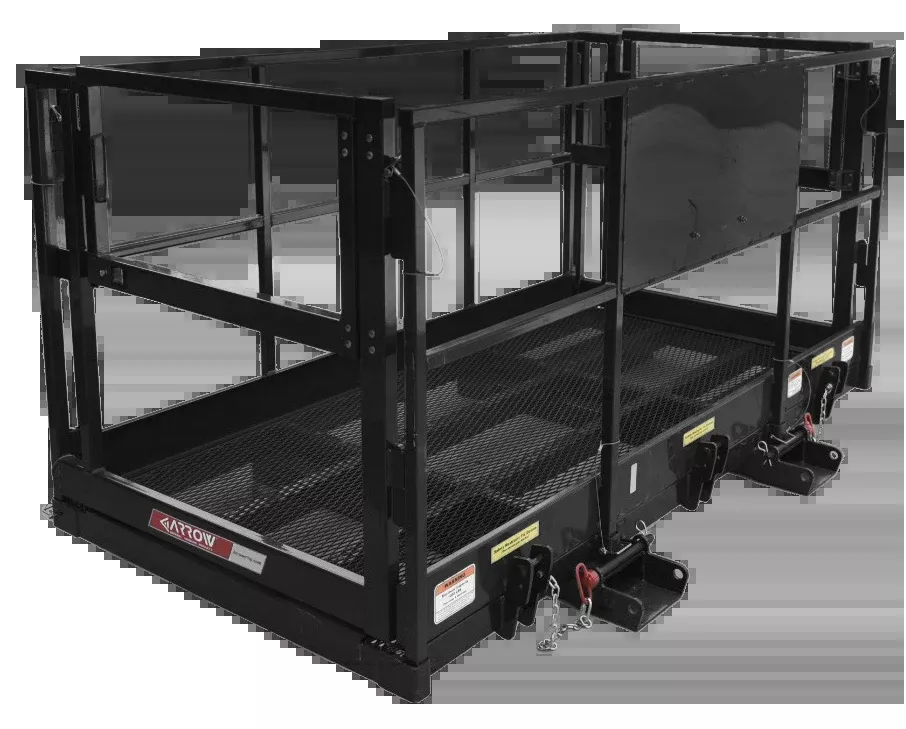Arrow Work Platform | Model DNWP48 Series | Working Width 48″ | 48″ To 116″ Length | Capacity 1,000 lbs | For Telehandlers