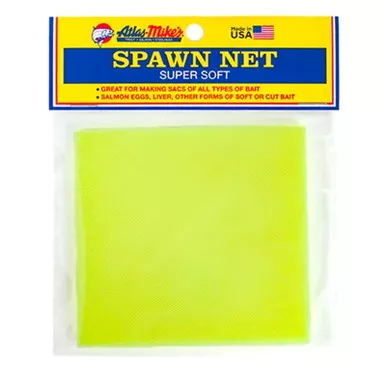Atlas Mike's Spawn Net 4" Squares Chartreuse