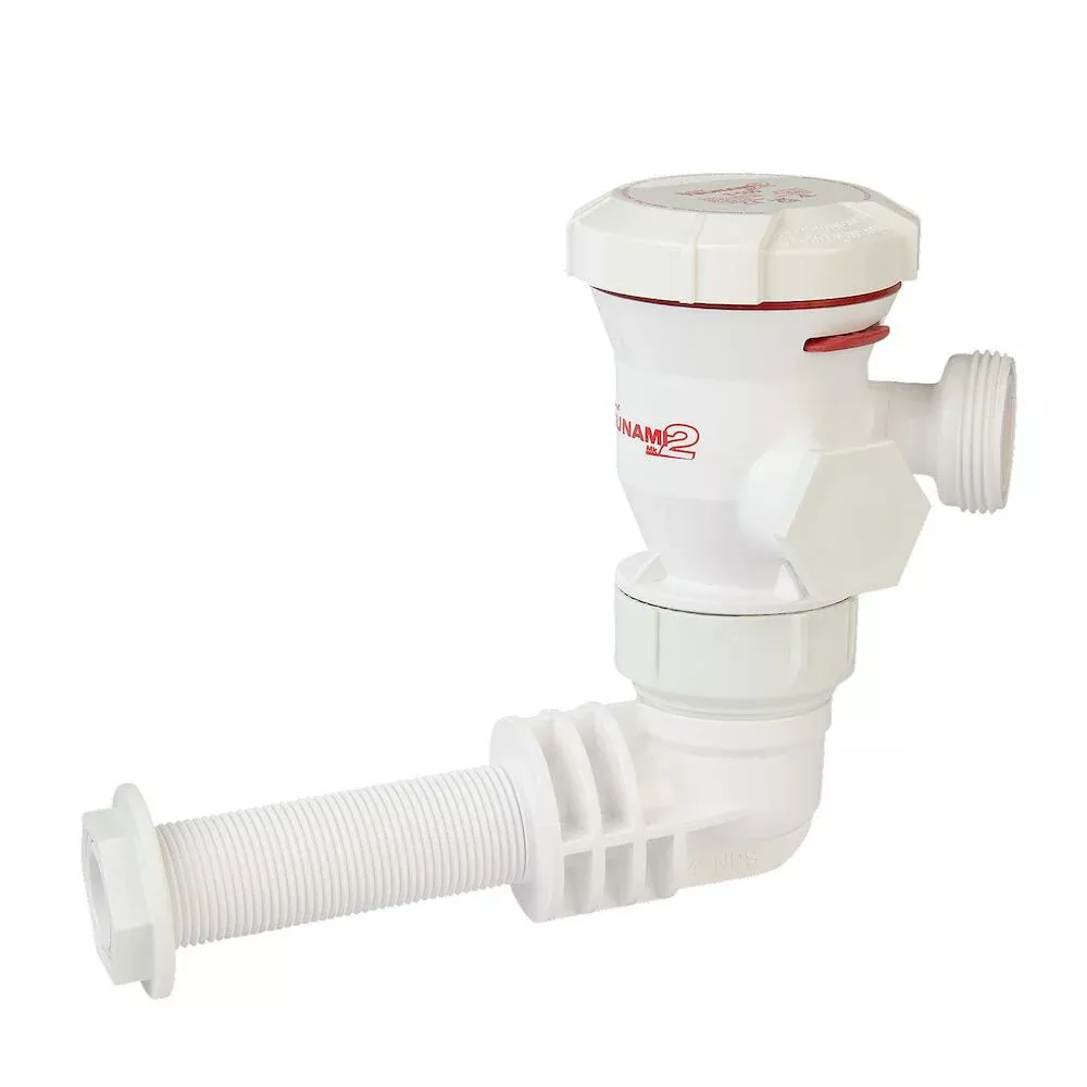 Attwood Tsunami Mk2 T500 Aerator – 12V – 90-Degree Inlet