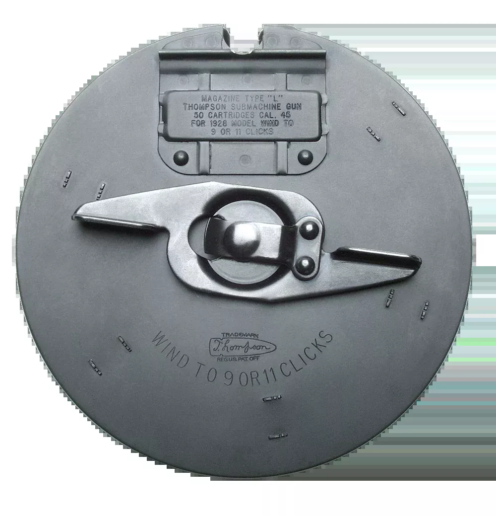 Auto-ordnance Carbine Drum Magazine .45 Acp 50 Rd.
