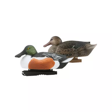 AVERY GHG Hunter Series 6 Pack of Over-Size Shoveler Decoys (73010)