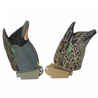 AVERY Pro-Grade Green-Winged Teal Butt-Up Feeder Pack Decoys (73116)