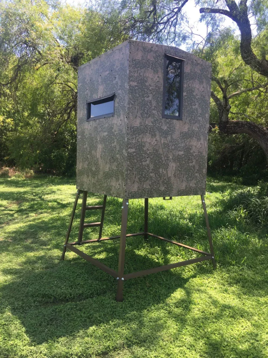AWS Blind Bushlan Outfitter Hunting Blinds | Models 5×5, 5×7 & 5×9 | Widths 60″, 84″ & 108″ | For Deer Hunting