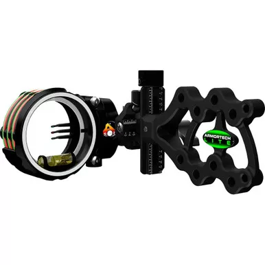 Axcel AALF-N319-4BK ArmorTech Lite Sight with AccuStat II Scope, 3 Pin, .019, Black