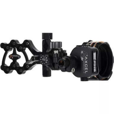 Axcel AALF-N419-4BK ArmorTech Lite Sight with AccuStat II Scope, 4 Pin, .019, Black