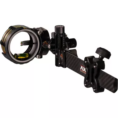 Axcel AALP-C319-4BK ArmorTech Lite Pro Sight with Carbon Pro Bar, 3 Pin, .019, Black, Right Hand/Left Hand