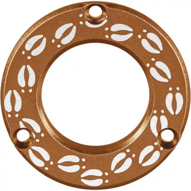 Axcel ADVR-HUB-CTDTK Driver Hubcap with Engraving Deer Tracks Pattern, Coyote Tan