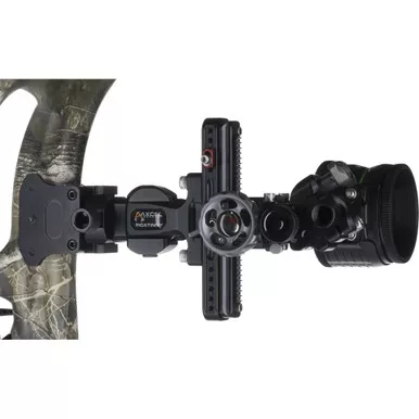 Axcel ALND-P319-4BK LANDSLYDE Picatinny Sight AccuStat II, 3 Pin, .019, Black, Right Hand