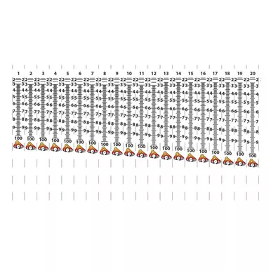 Axcel ATAPE-1 Sight Tape Set for Accu-Touch Sights, White