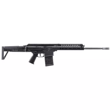 B&T Firearms BT361663RIFLE APC PRO DMR 308 Win 25+1 18.90" Fluted Barrel, Black, Adjustable Folding Stock, Polymer Grip, Flash Hider