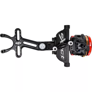 B3 Archery RZE-HT-LH-M RiZe Hunter Archery Sight, 4 Pin, .019, Black, Left Hand
