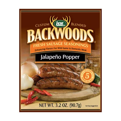 Backwoods Jalapeno Popper Sausage Seasoning - 5 lbs