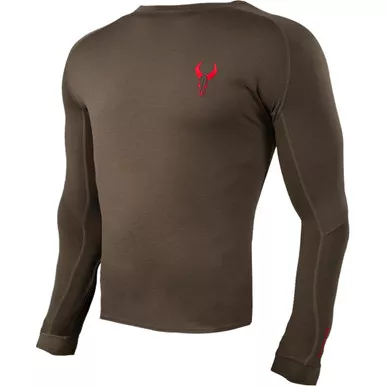Badlands Gear Pecora Lightweight Merino Crew MUD, Brown