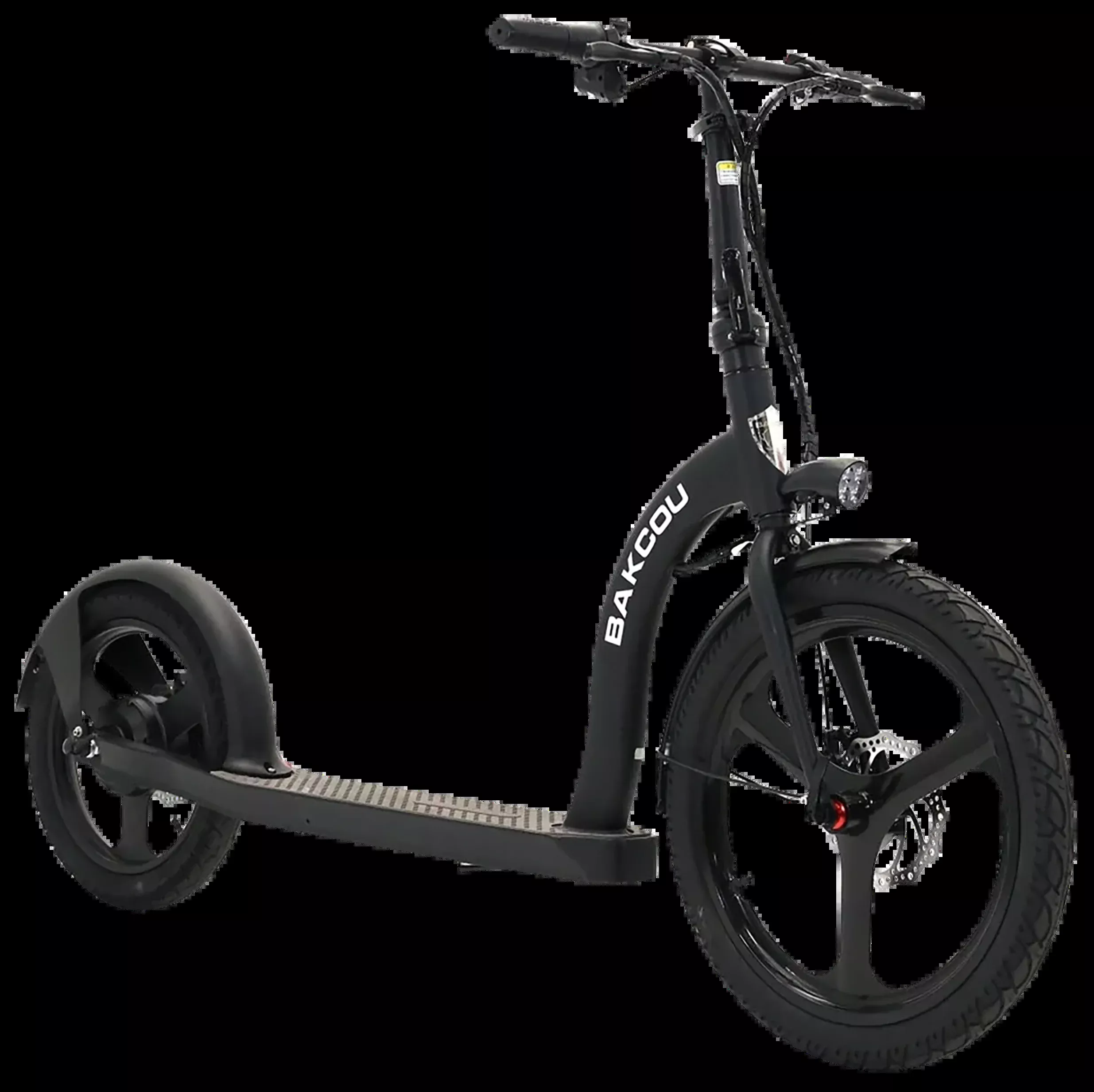 Bakcou E-bikes Badger, Bakcou S-mb-bBadger Scooter 10.5ahMatblk