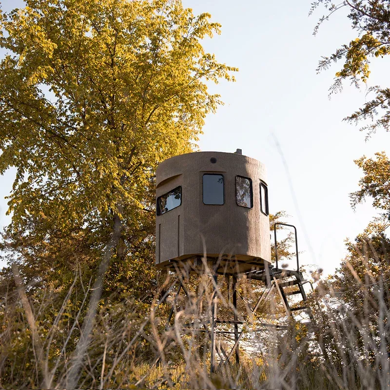 Bank Outdoors Stump Sequoia Phantom Blind | Model STSQPH | Diameter 90″ | 4‑Person Hunting Blind | For Bow‑Gun‑Crossbow