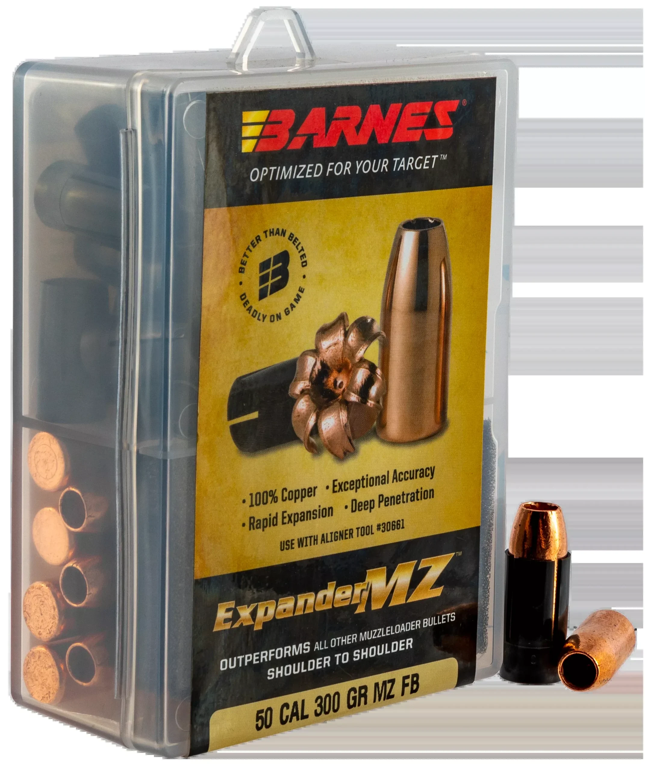 Barnes Bullets Expander Mz, Brns 30583 Expmz 50c 300 Exp24