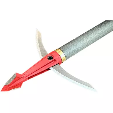 Barnett BAR20048 Gamecrusher Hybrid Broadheads, 100 grain, Red, 3 Pack