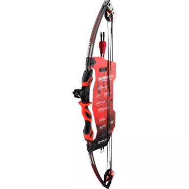 Barnett BAR30016 Banshee G3 Compound Bow, 15 lbs, Red, Right Hand