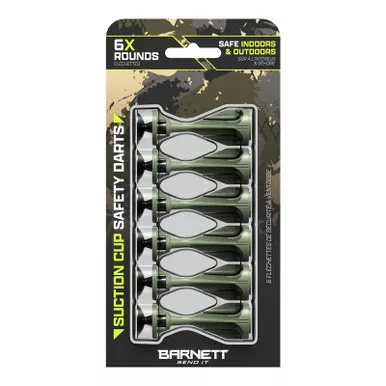 Barnett Phantum Suction Darts OD Green 6 Pack