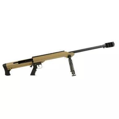 Barrett 14032 M99 50 BMG 29" 1rd Flat Dark Earth Cerakote Flat Dark Earth Fixed w/Sorbothane Recoil Pad Stock Black Polymer Grip Right Hand