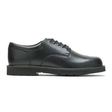 BATES Men's High Shine Black Duty Oxford Shoes (E22233)