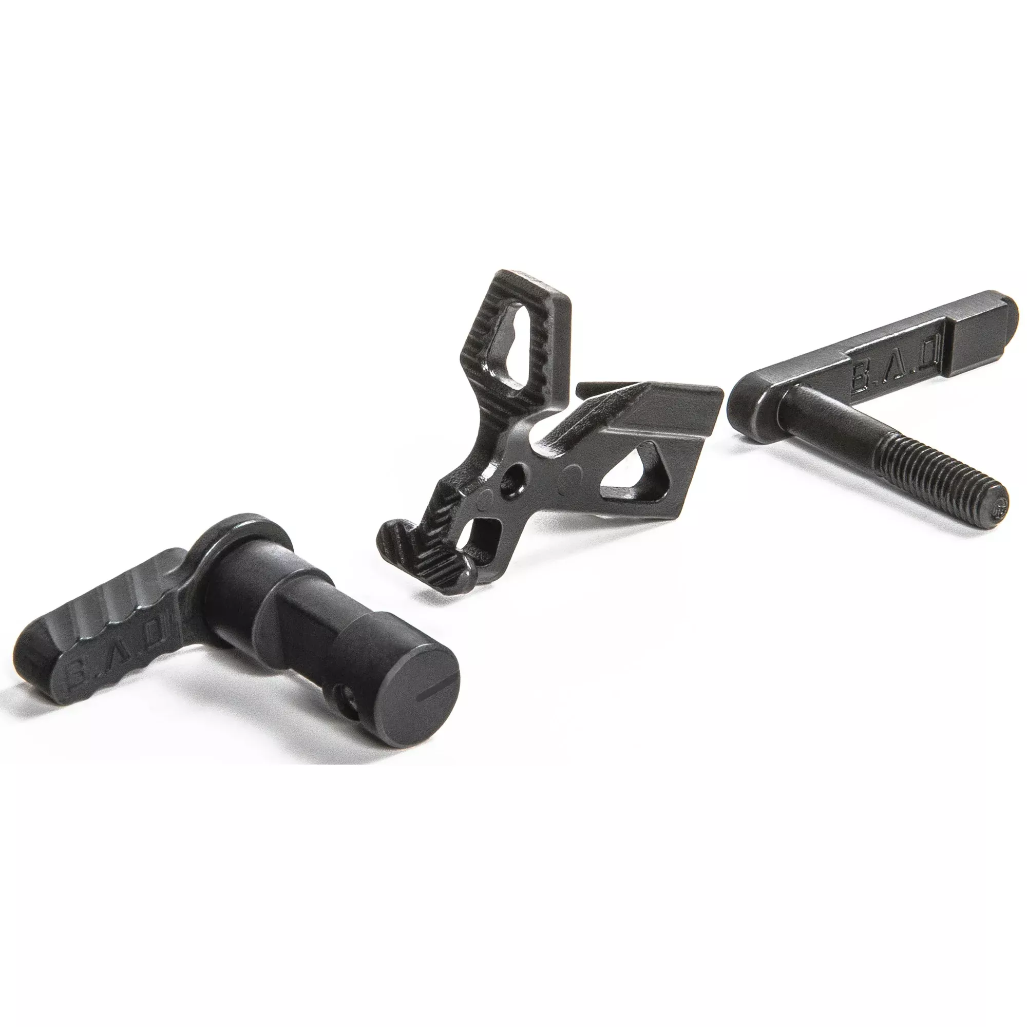 Battle Arms Enhanced Lower - Parts Kit Steel Black