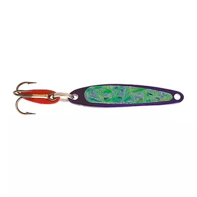 Bay de Noc Swedish Pimple Jigging Lure Purple Ice 1/3OZ