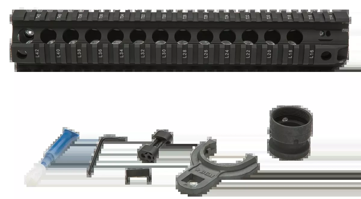 Bcm Rail Picatinny Free Float - 12" Black Fits Ar-15