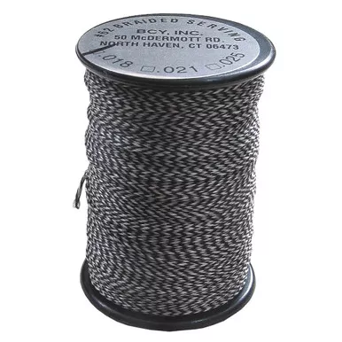 BCY 62 Braided Center Serving String, 60 Yards, Black