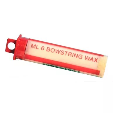 BCY ML6 Bowstring Wax, 1 Ounce, Red, 1 Pack