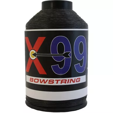 BCY X99 Bowstring Material for Compound and Recurve Bows, 1/4 lbs, Black